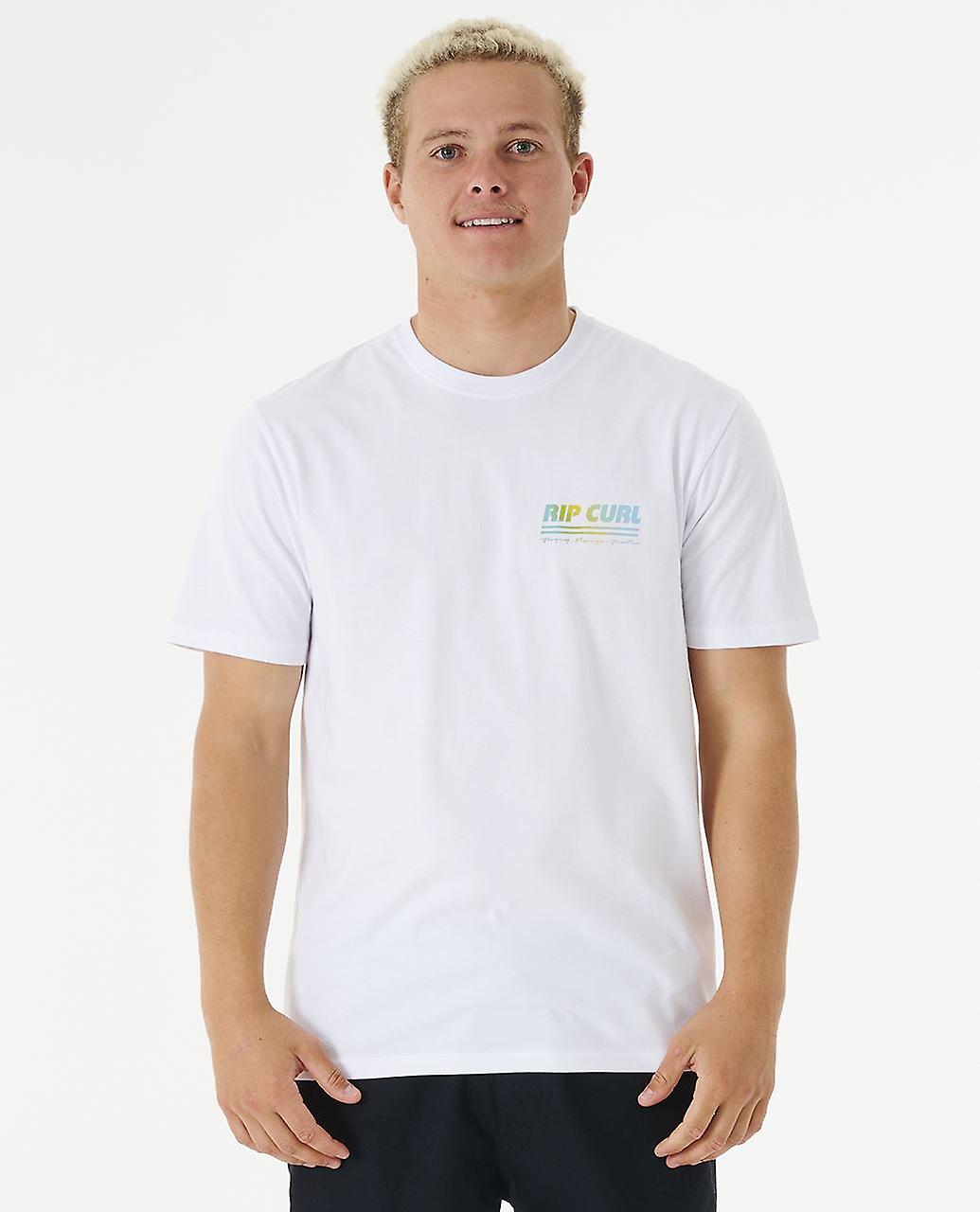 Rip Curl Cotton SS T-Shirt ~ Surf Revival Decal