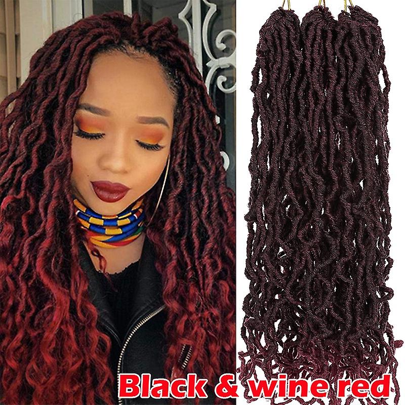 Dreadlocks Soft Dreadlocks Extension Krøllete heklehårforlengelser