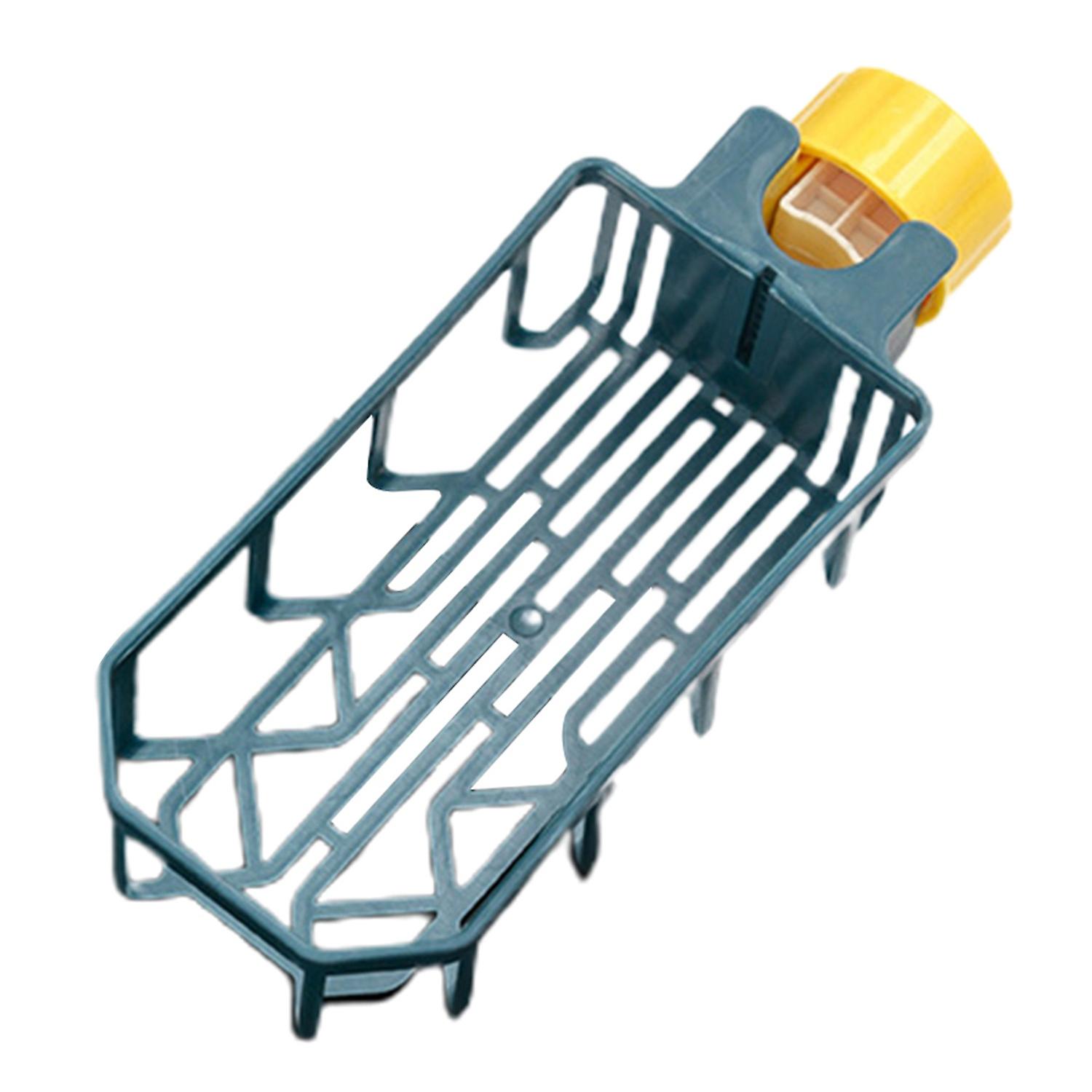 Faucet Organizer Quick Drying PP Kitchen Sink Hollow Faucet Rack Washroom Supplies