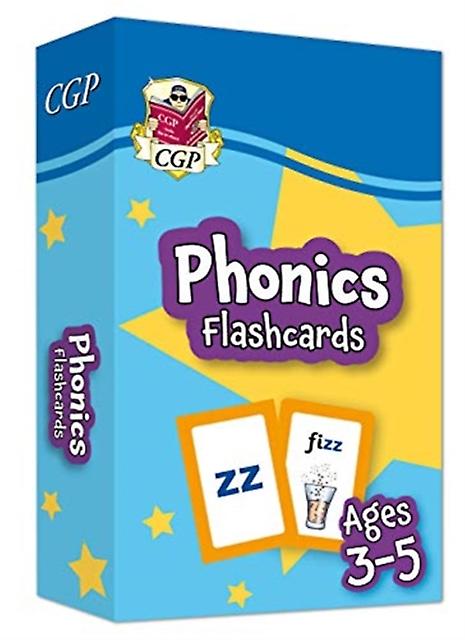 Phonics Flashcards For Ages 35 by CGP Books Paperback Book