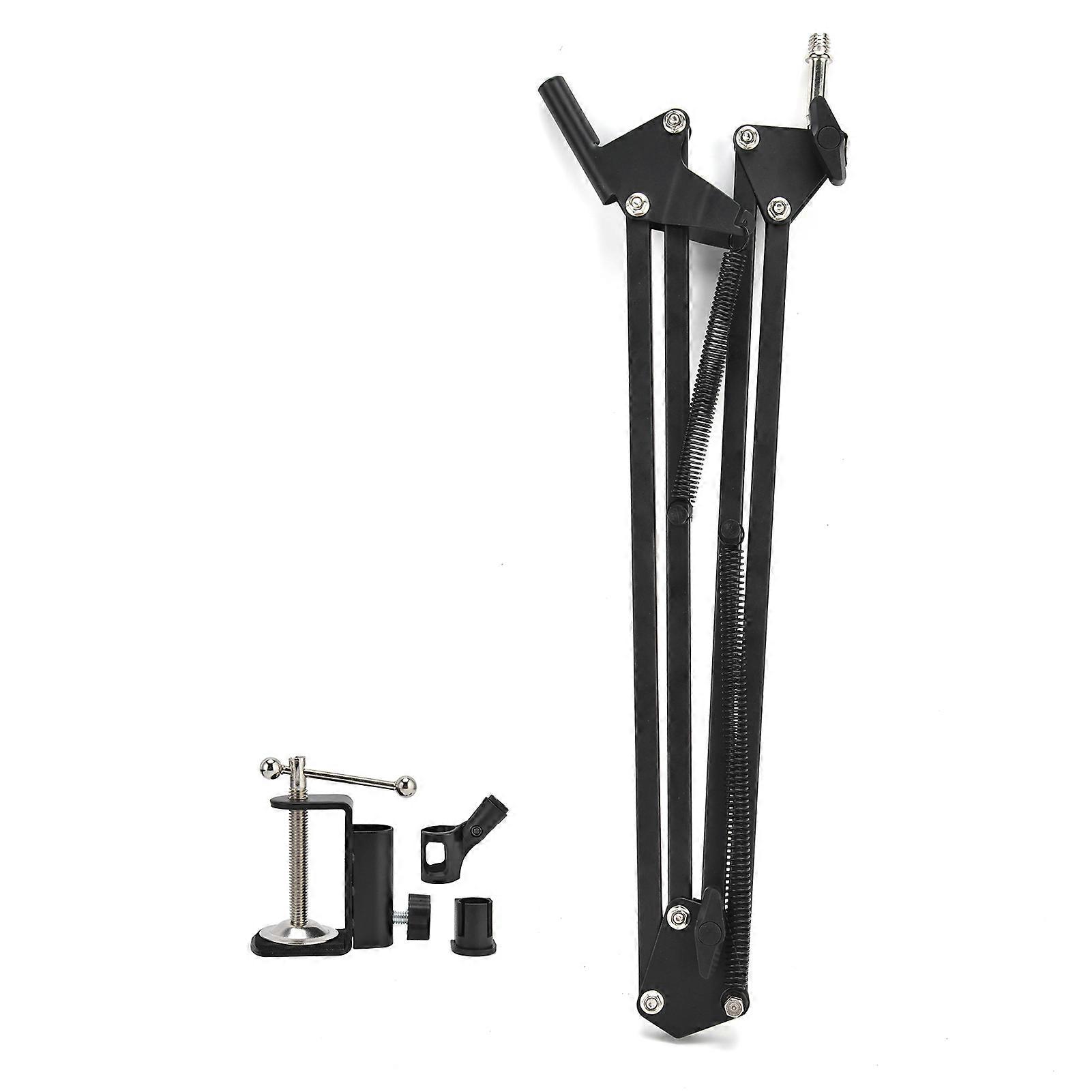 Microphone Stand Desktop Folding Telescopic Live Metal Stable Universal Microphone Bracket