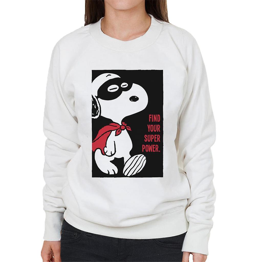 Peanuts Snoopy Find Your Super Power Women's Sweatshirt