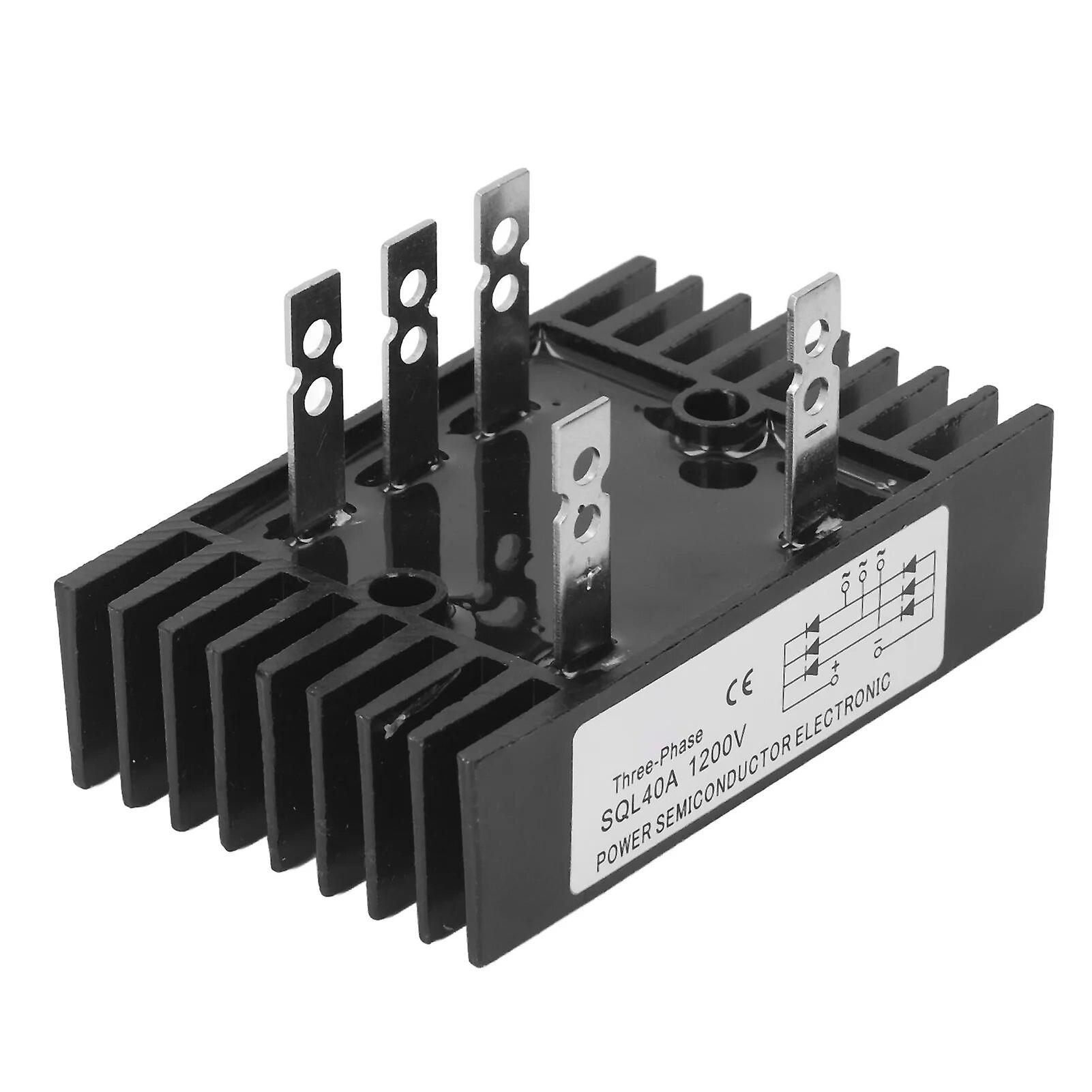 Diode Bridge Rectifier Module Wide Application, Accurate Stable 1200V Output Bridge, Energy Saving Rectifier for CNC Machine~8566