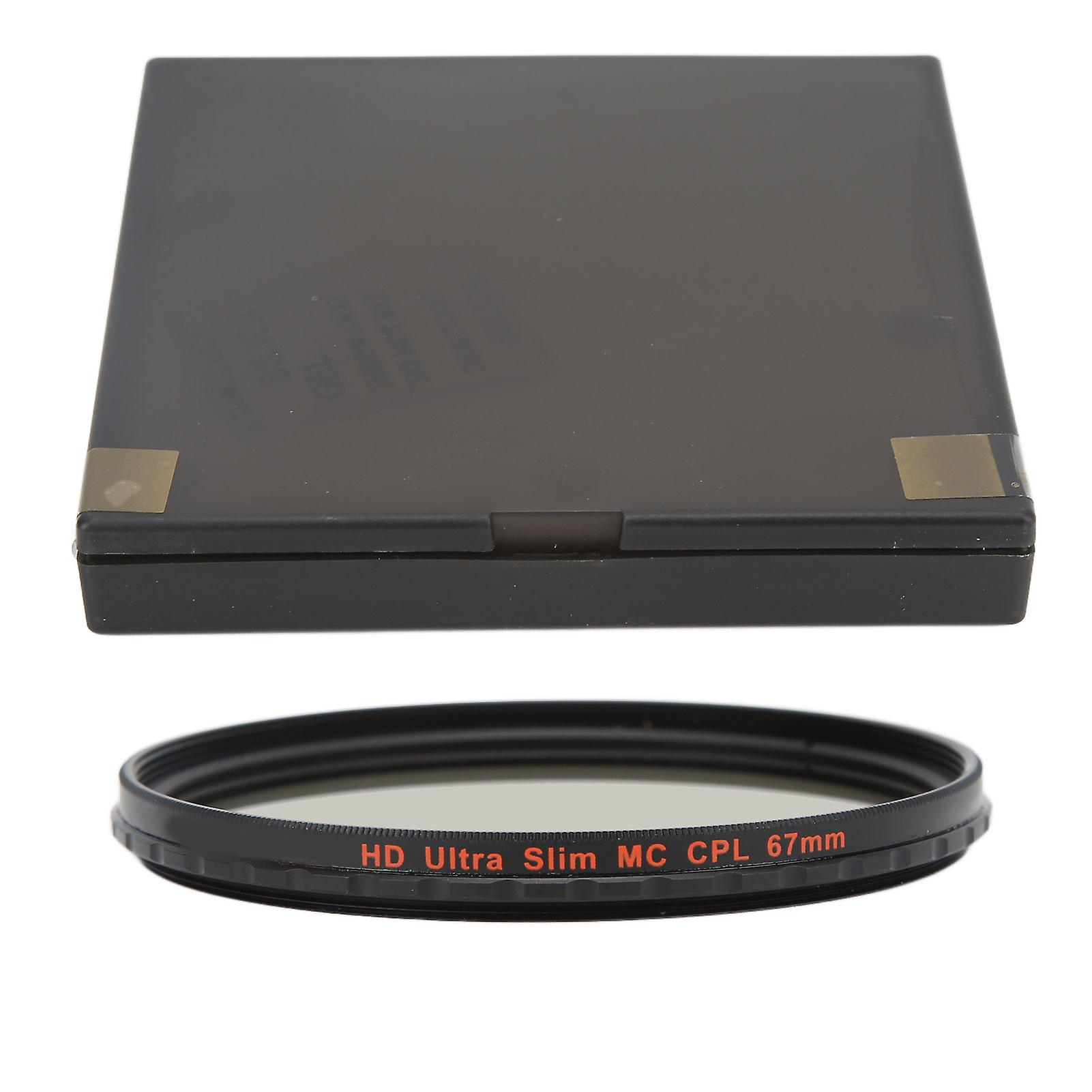 Zomei Camera Lens Filter Nano Coating Process Waterproof Clearer Shooting Scratch Proof Camera Accessories67MM