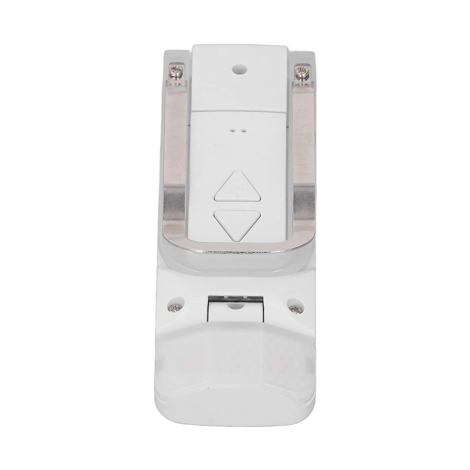 LED Reading Light Folding Color Adjustable Stepless Dimming Portable Book Light for Night Campus Dormitory White 