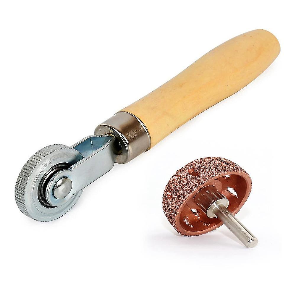 Tire Patch Rollers And Tungsten Buffing Wheels, Repair Patch Tyre Roller Tool And Universal Thread