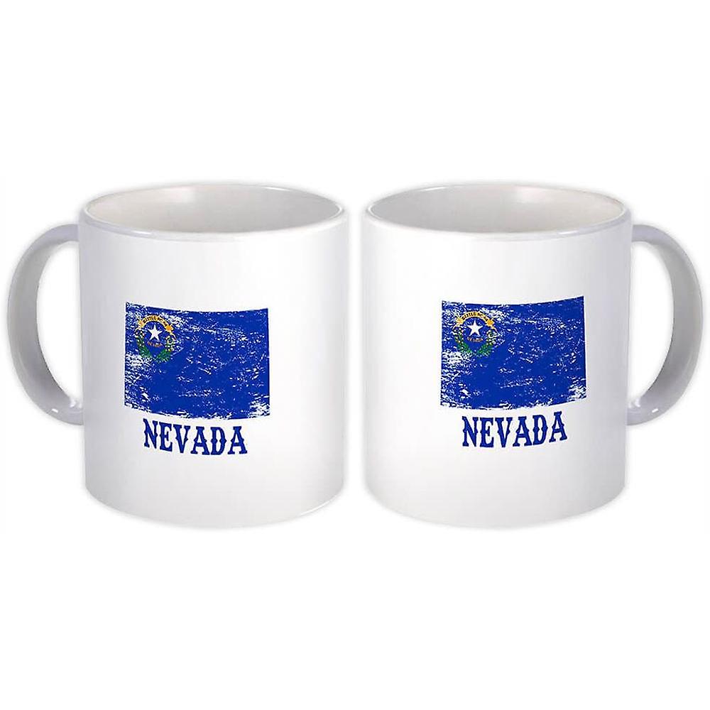 Geschenkbecher: Nevada Flagge