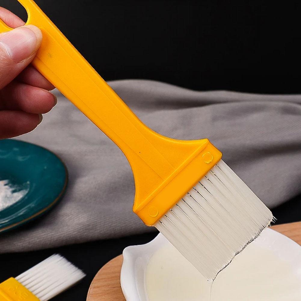 Tyndt håndtag Grillbørste PET Plasthår Mad Bagebørste