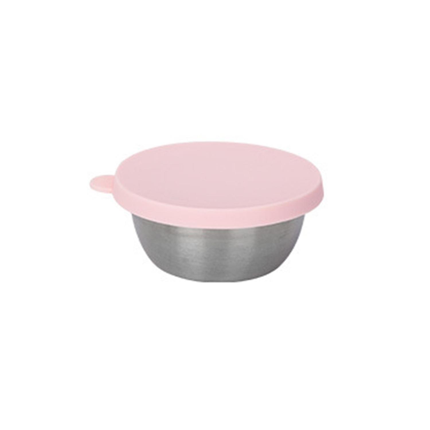 1 Set Sauce Container with Lid Good Sealing Rustproof BPA Free Hot Pot Dipping Bowl Small Sauce Cup