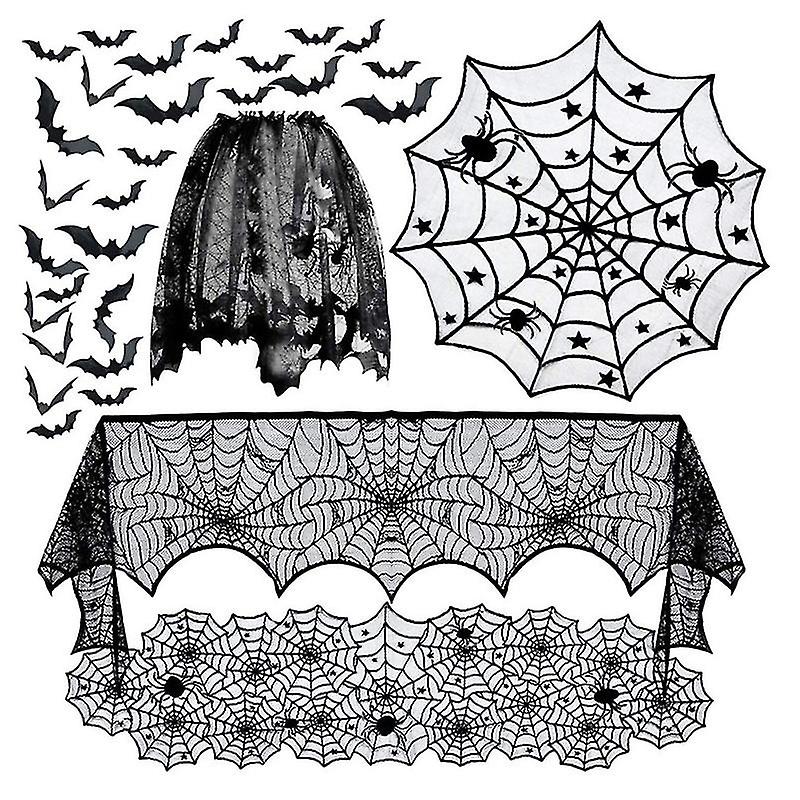 1set Halloween Decorations Tablecloth For Halloween Decorations