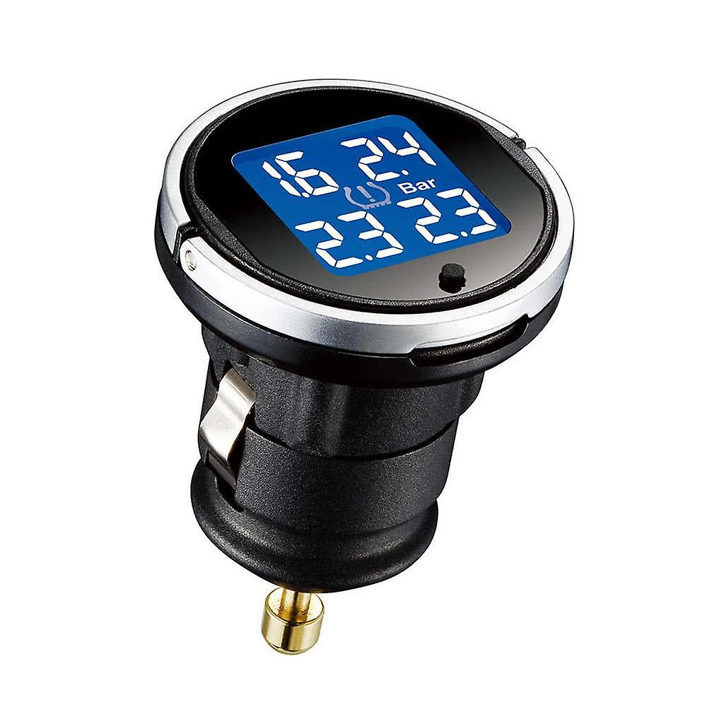 Système de surveillance de la pression des pneus LCD sans fil TPMS à 4 capteurs
