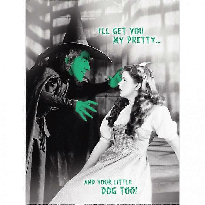 The Wizard Of Oz I'll Get You My Pretty Paper Print