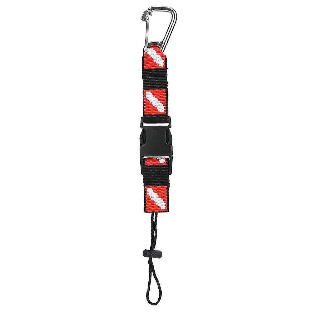 Support universel pour équipement de plongée sous-marine BCD avec cordon et clip de sécurité HY08HY08
