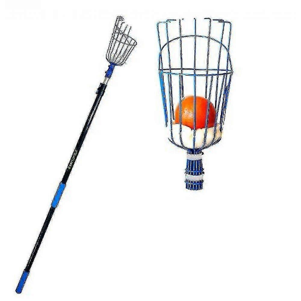 Fruit Picker Preassembled, Easy To Attach Twist-on(pole Not Included)