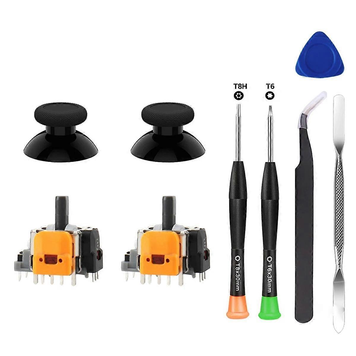 Replacement Hall Effect Joystick for /X Controller 3D Analog Thumbsticks Repair Parts Kit