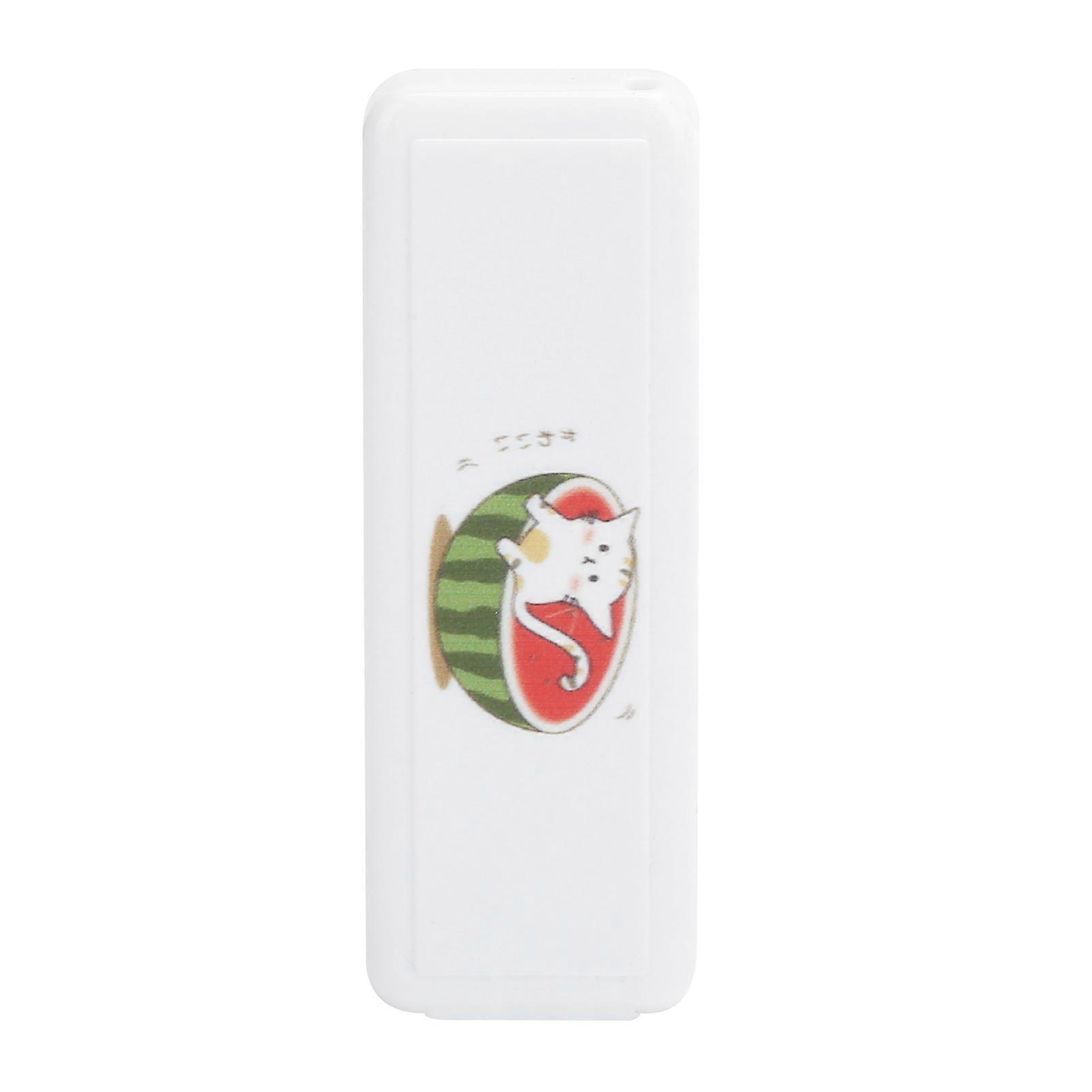 U Disk USB2.0 PushPull Auto Flash Drive Geheugen Relatiegeschenk Computer Accessoires (Watermelon Cat 32GB)