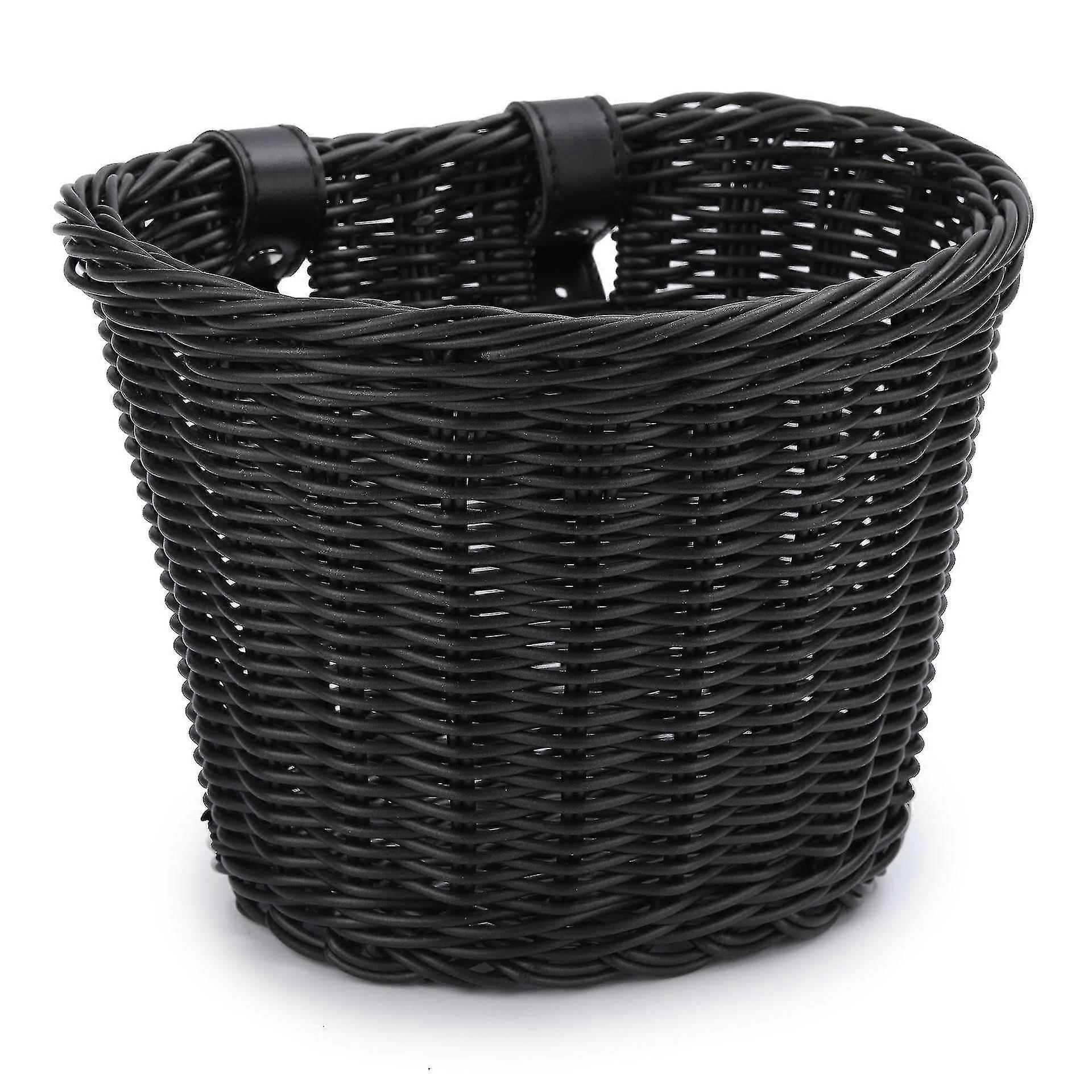 Kinderfietsmanden Handgeweven Fietsmand Plastic Laadmand