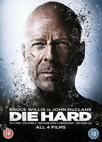 Die Hard Quadrilogy DVD (2013) Jeremy Irons McTiernan (DIR) cert 18 4 discs - Region 2
