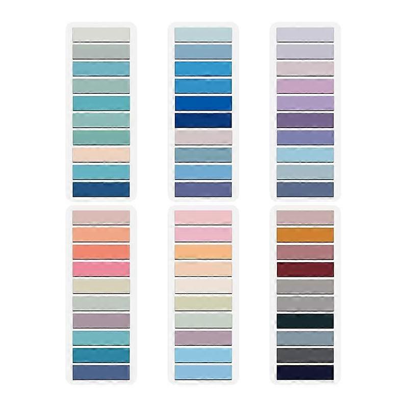 1200Pcs Page Markers,Morandi Sticky Note Tabs Colored Writable and Repositionable Book Flags Tabs S