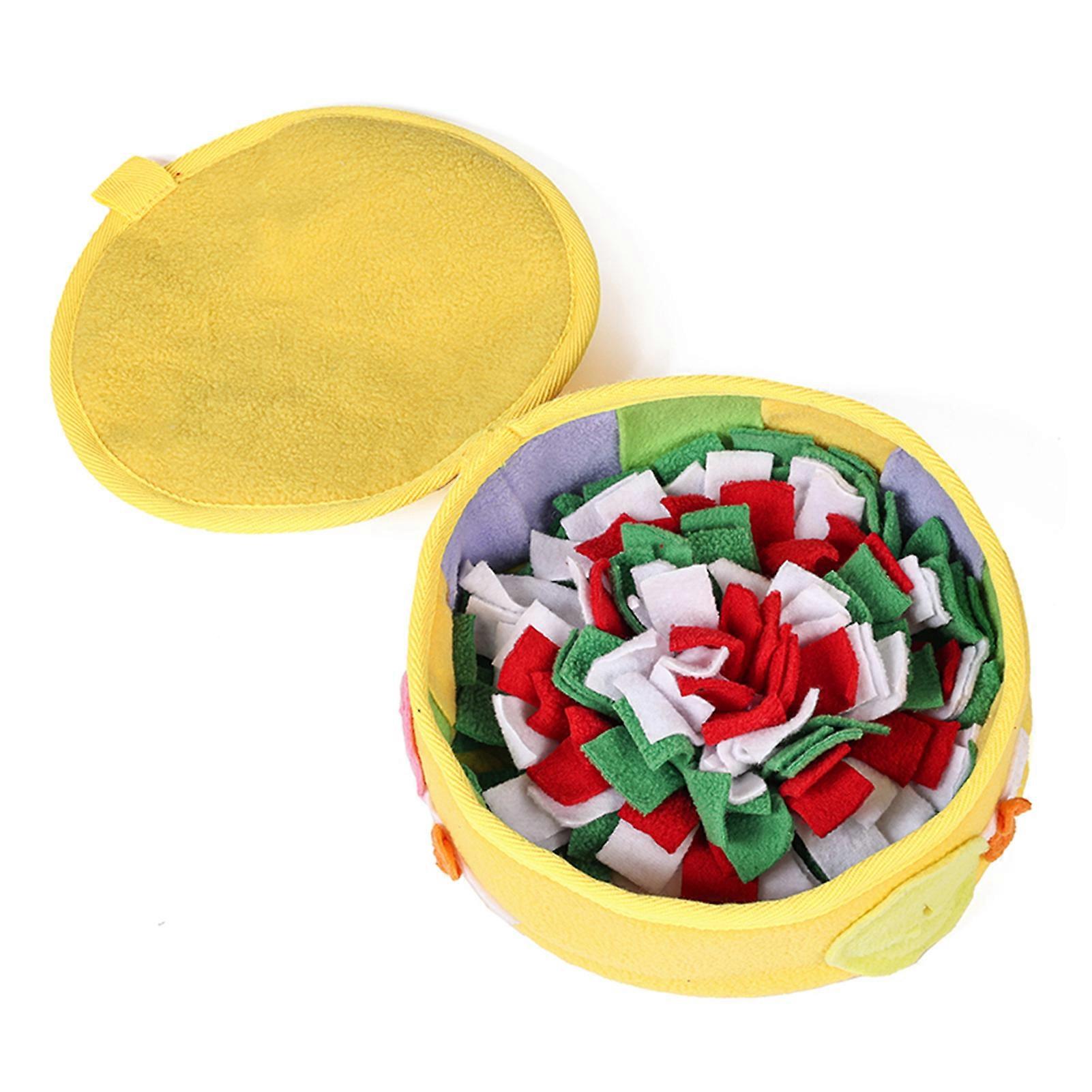 Dogs Vivifying Snuffle Mat Interactive Dog Enrichment Toy Slow Eating Stress Relief Boredom Mental Stimulation Adjustable Dog Puzzle Toys Sniff Mat