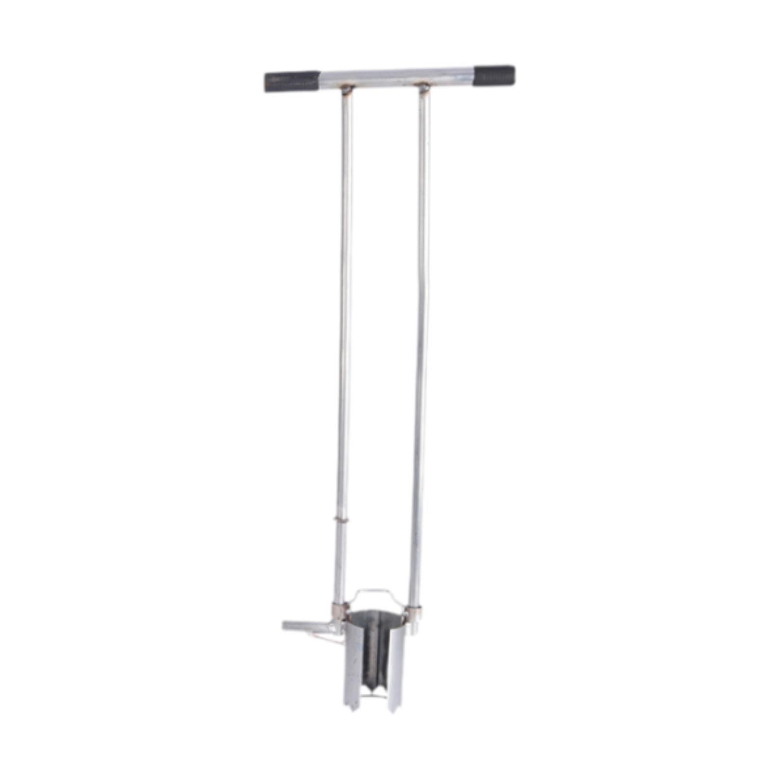 Bulb Planter Sturdy Manual Seedling Transplanter for Weeding Flower Planting Hole Diameter 80mm