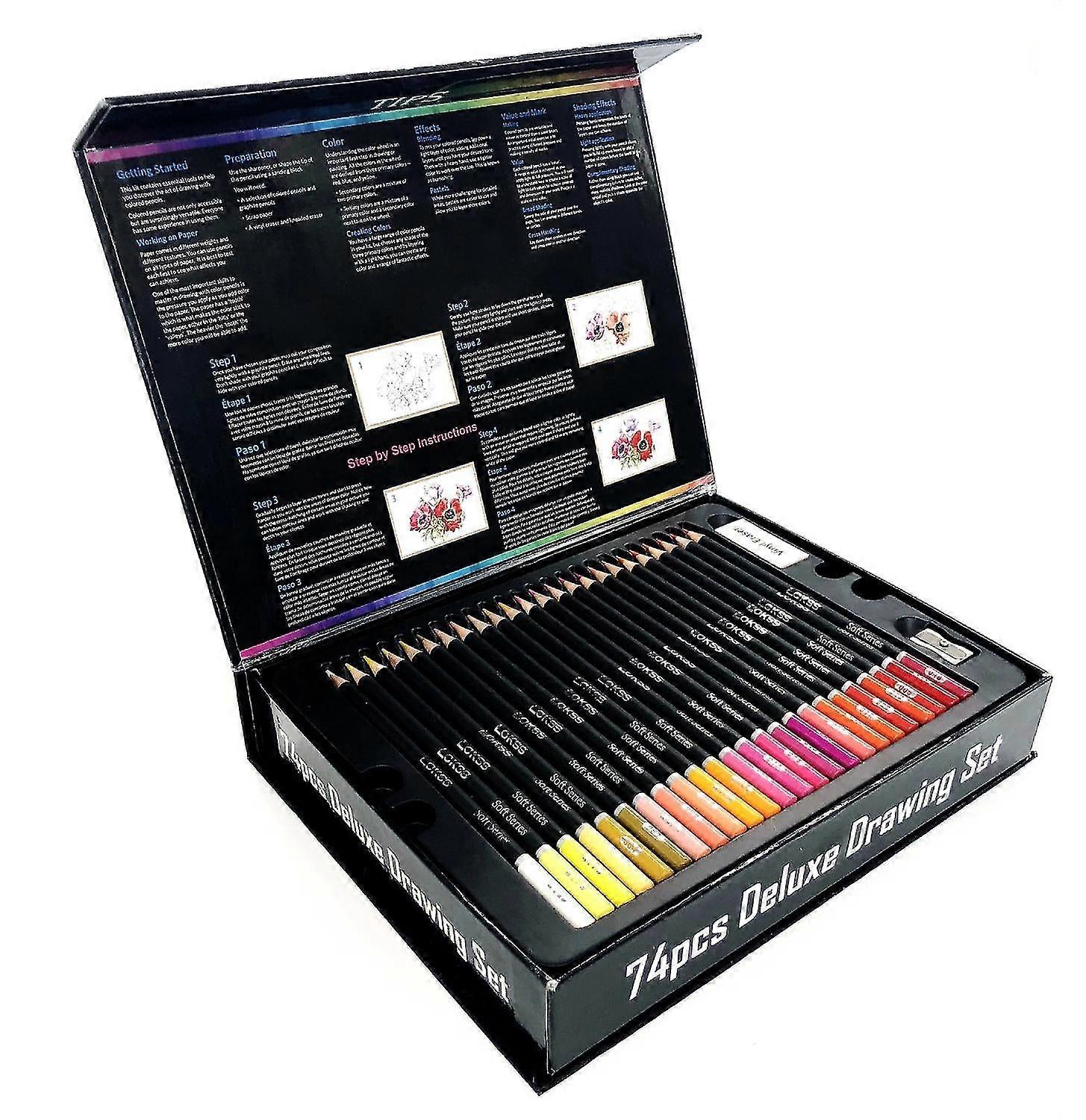 Writing Pencils 72 Professional Lapis Colored Pencils Oil Color Set Pencils For Children Drawing Crayons|colored