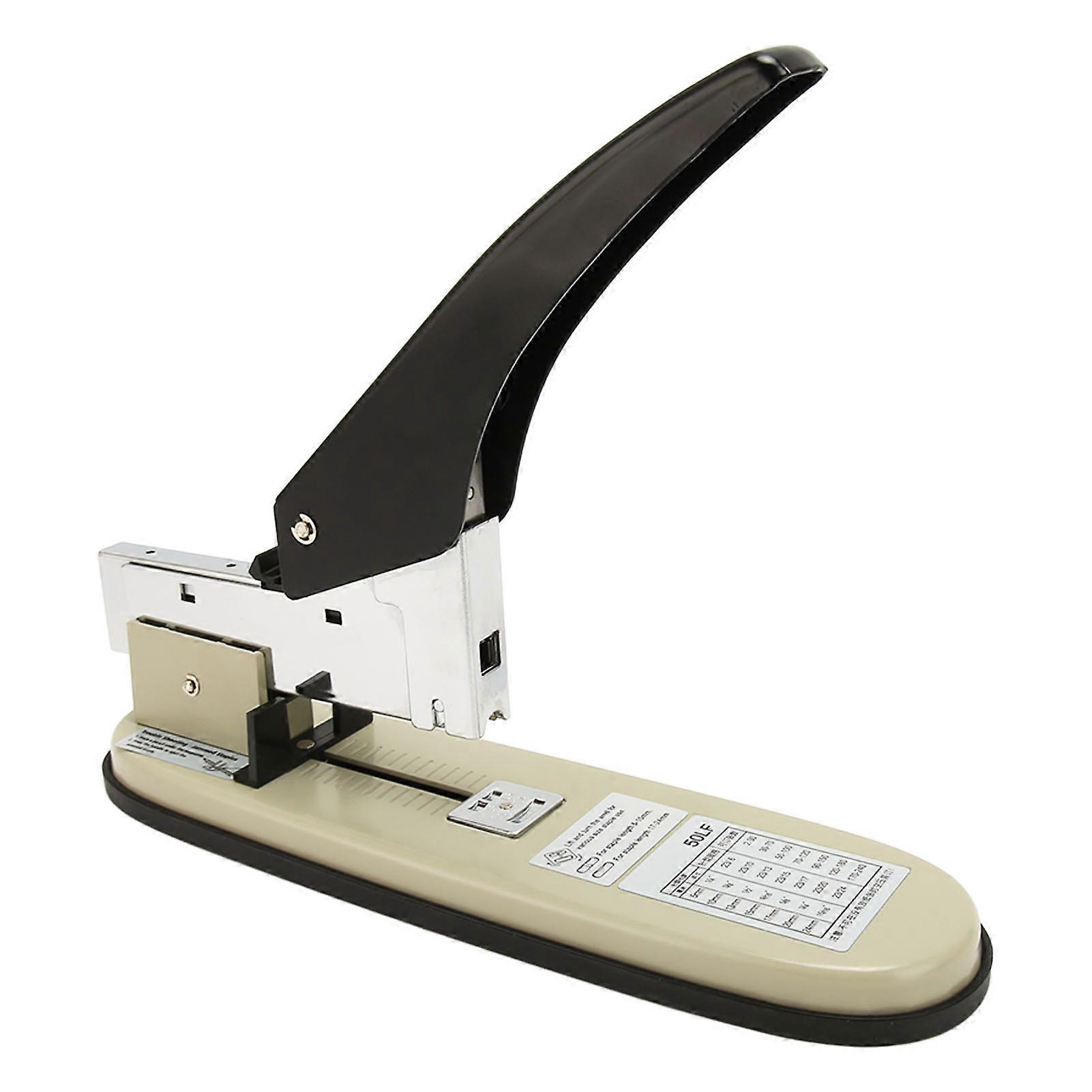 Office Stapler 210 Sheet Capacity Effortless Ergonomic Desk Stapler School Stapler for Home Print Store