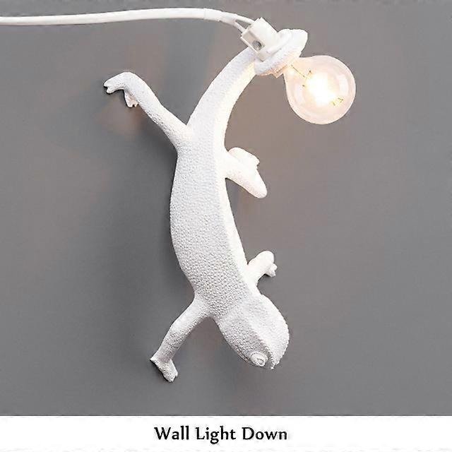 Lampe Led En Forme De Lzard Au Camlon, Design Moderne, Luminaire Dcoratif D'Intrieur, Idal Pour Une Chambre Coucher Ou Un Salon--Wall Lamp Style C