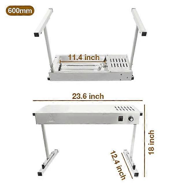 Lampe d’isolation alimentaire pour supermarché à usage domestique Frites chauffage Hine 600mm