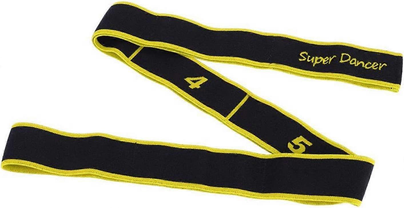 Health Gear Yoga Stretch Assist Strap, Exercise Resistance Strap with 8 Numbered Loopsblue