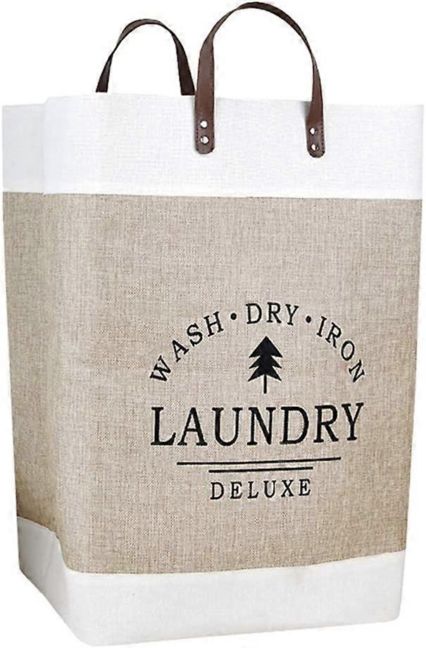 Home bedroom storage bucket foldable basket waterproof handle