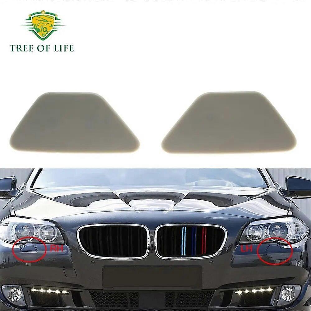 Unpainted Car Front Headlight Washer Cover Headlamp Spray Nozzle Jet ...
