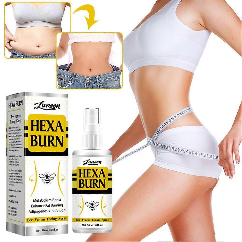 Spray de mise en forme du corps et de réduction des graisses de toxine d’abeille pour femmes et hommes