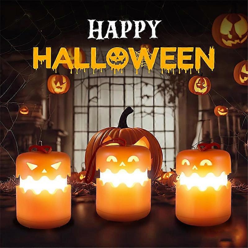 Bærbar Halloween græskar lys