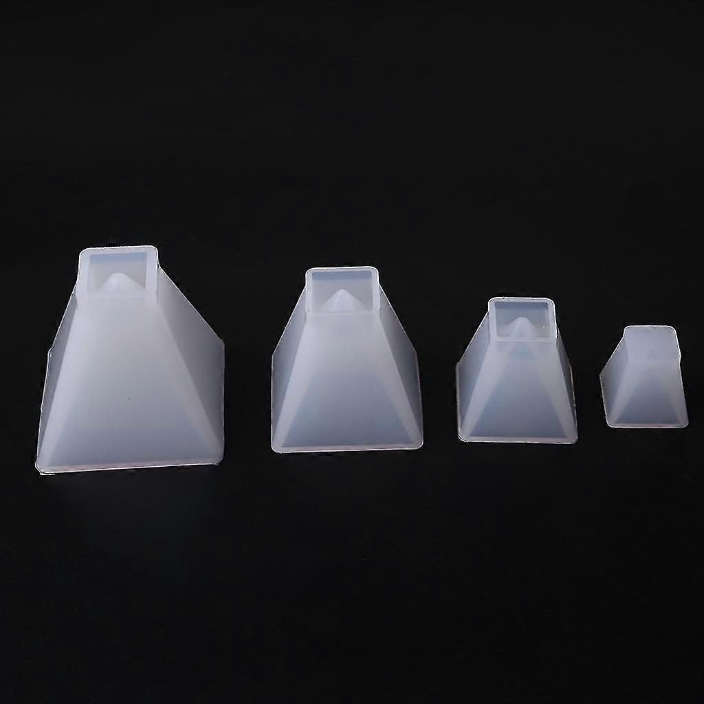 قوالب الهرم للراتنج قوالب هرمية سيليكون كبيرة قوالب راتنج السيليكون- Yvan