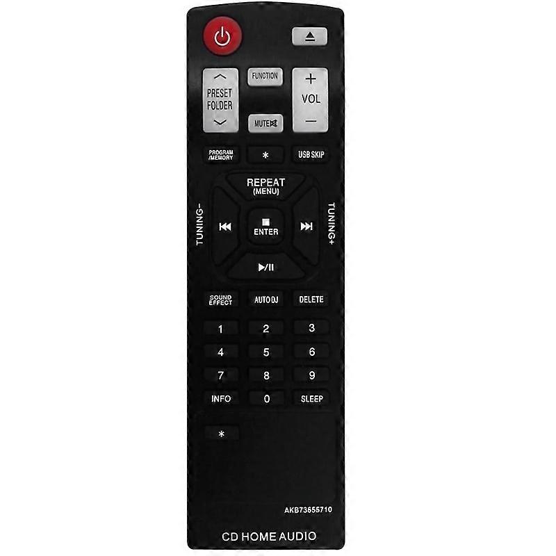 1 Piece AKB73655710 Remote Fit For LG Hi-Fi System CM4630 CMS4630F CM4530 CMS4530F CMS4530W CM4430 CMS4530F CM4330 CMS4330F