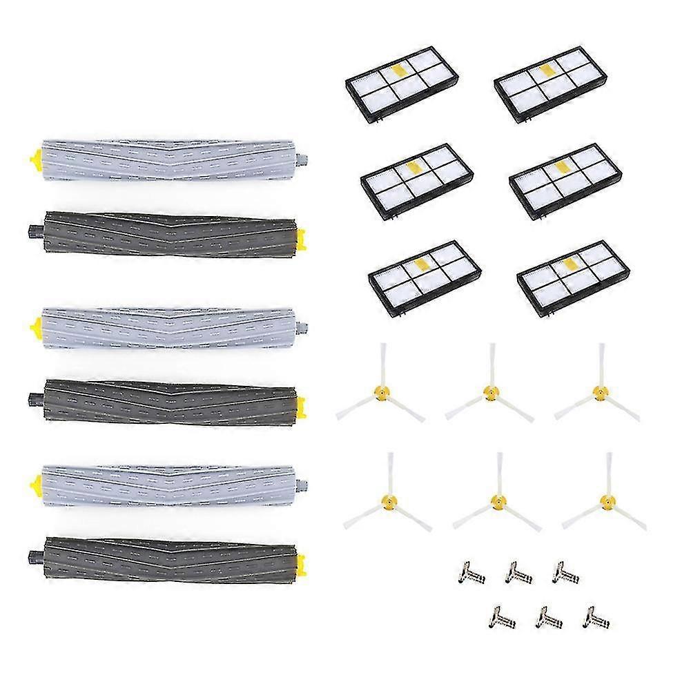 Main Rubber Brush Rolling Brush Side Brush Filter Mesh Accessories
