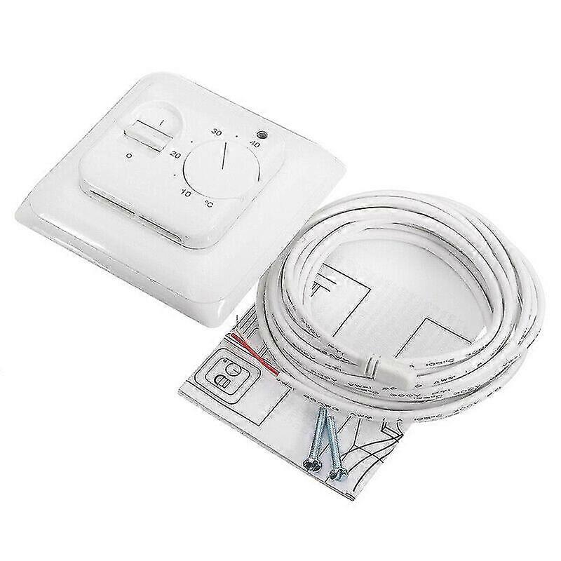 220v 50/60hz Underfloor Heating Electric Thermostat Control Switch+ Floor Sensor