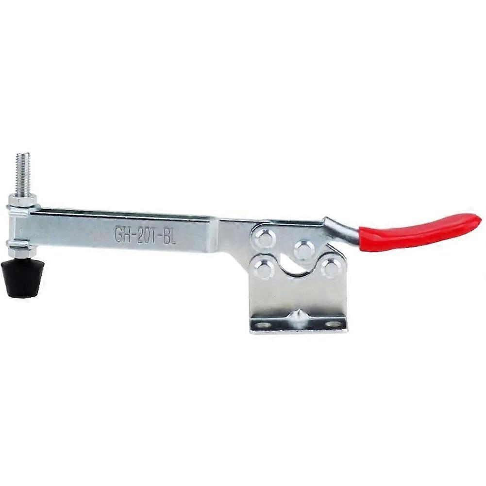 1pc GH-201BL Toggle Clamp Heavy Duty Horizontal Quick Release Toggle Clamps 198lbs Clamps For Woodworking Carpentry Hand Tools