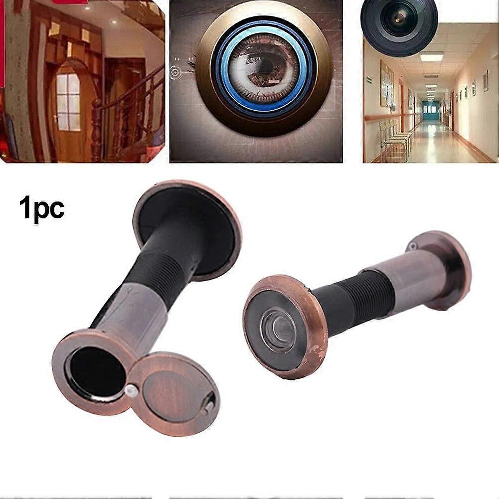 220 Degree Door Viewer Wide Angle Peephole Security Door Adjustable Glass Lens For Furniture Hardware Tools