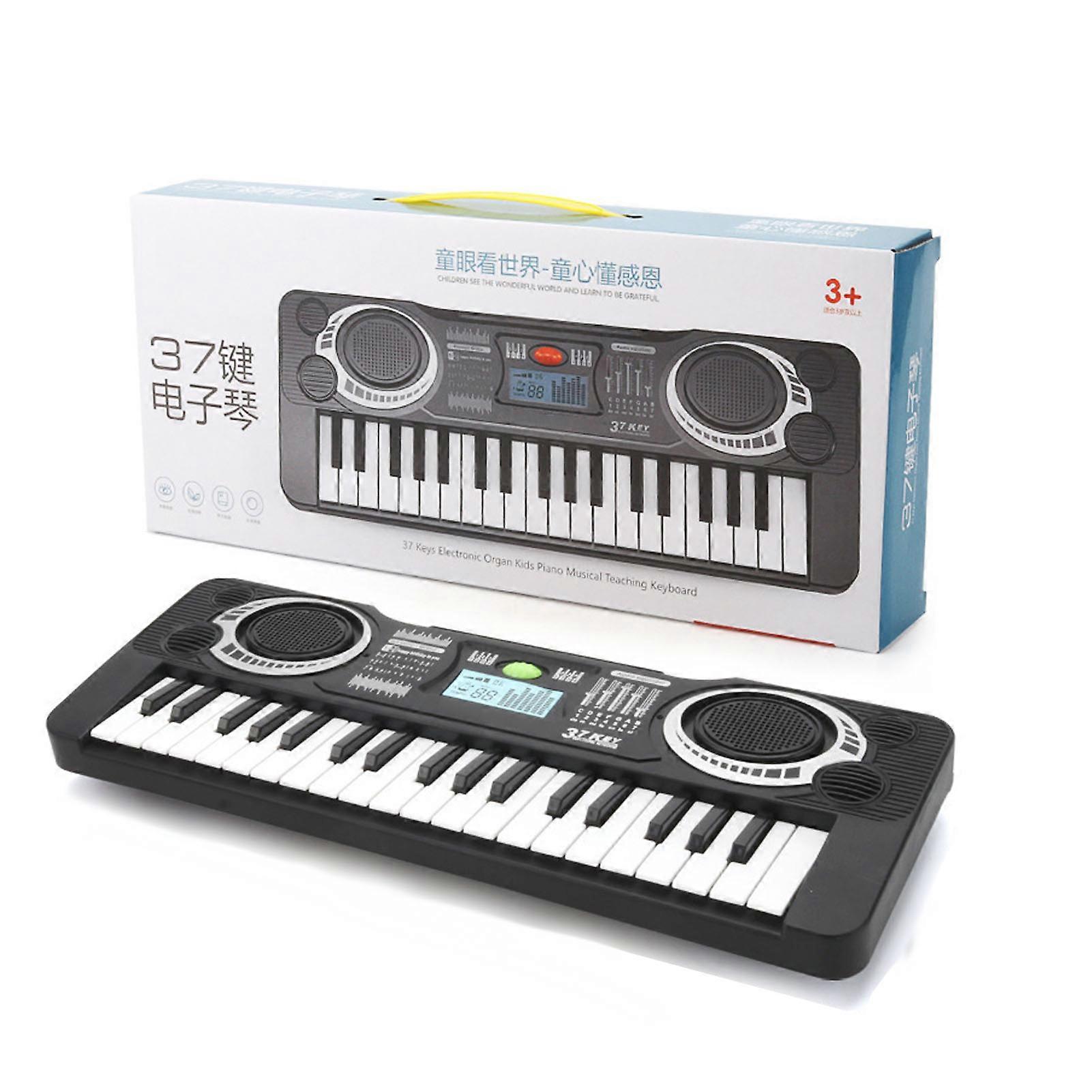 37 Key Keyboard Piano Portable Electronic Piano Keyboard Instrument for Kids Children Type 1
