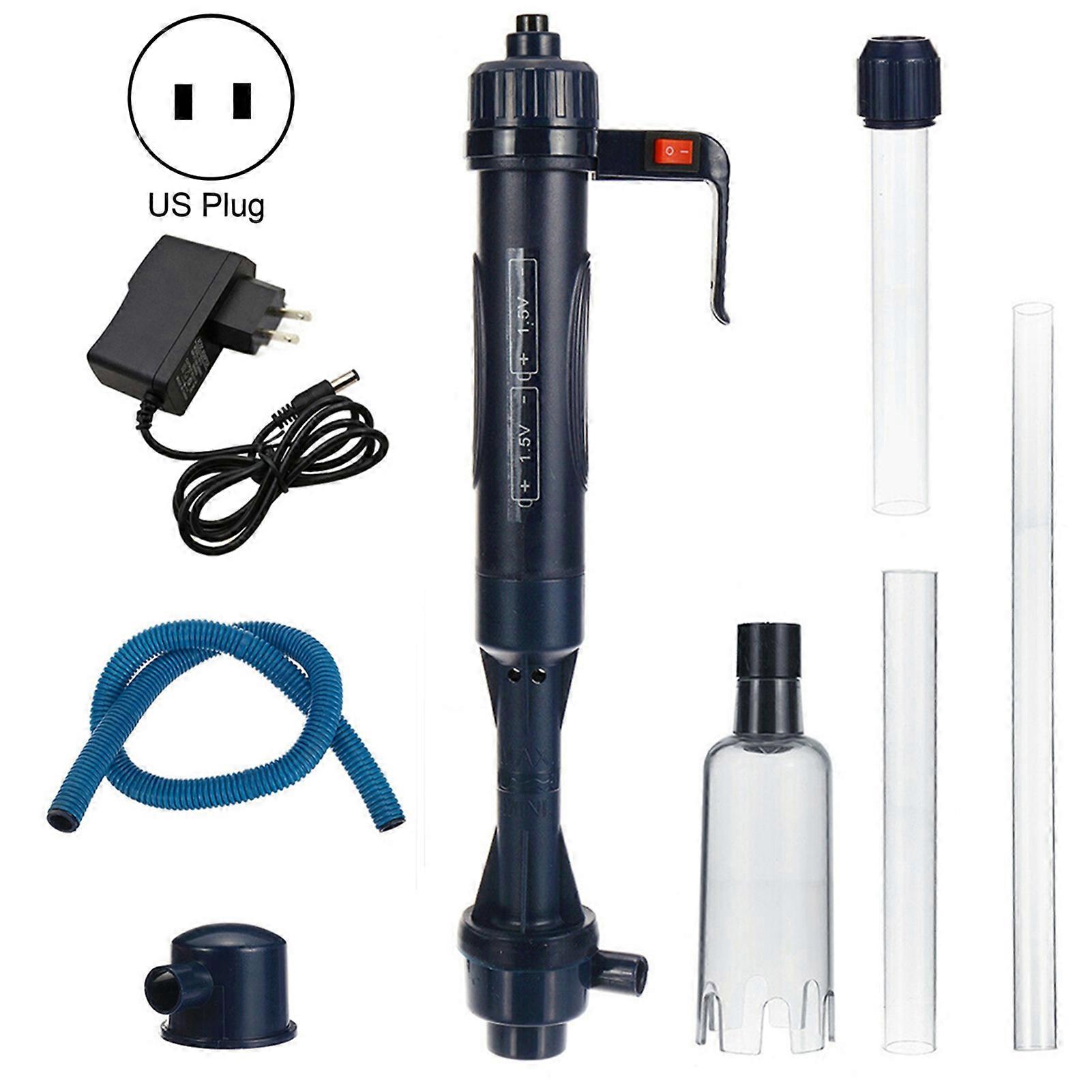 Siphon Adjustable Multi-function Plastic Fish Tool Water Filter Pump for Aquarium