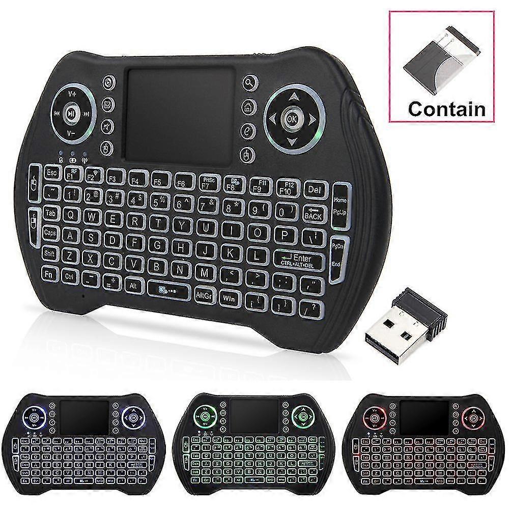 Mini Wireless Keyboard,2.4ghz Wireless Mini Keyboard Controller