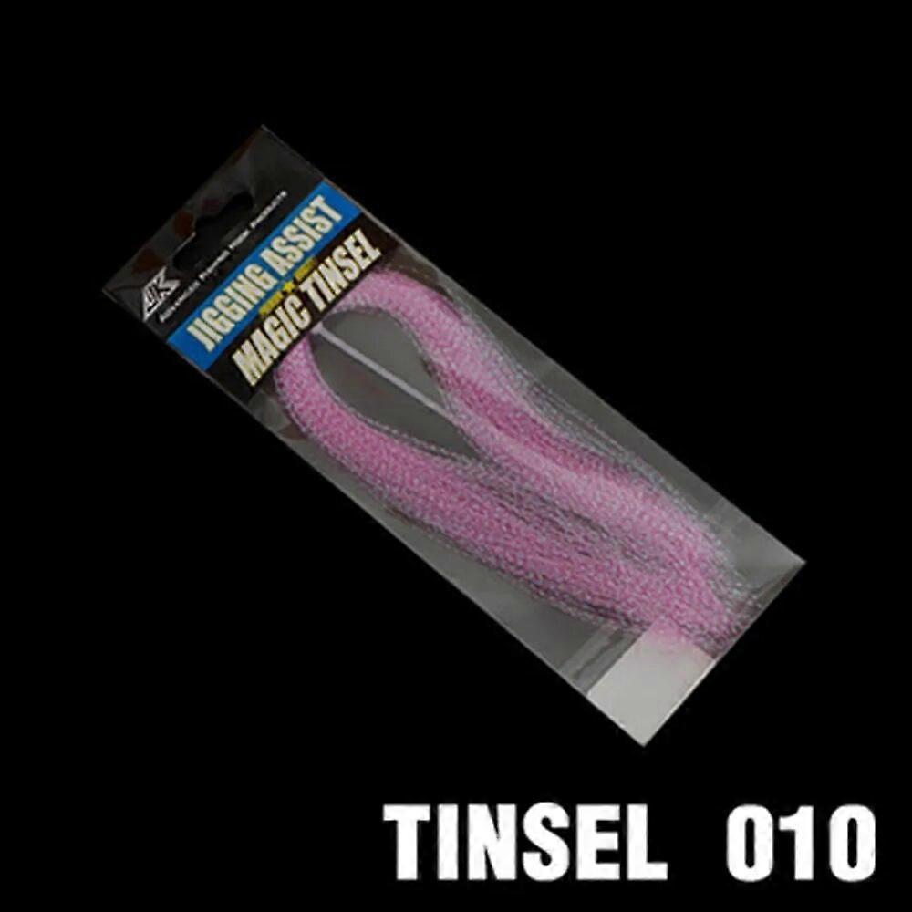 1PackHolographicTinsel Jigs Hook Assist Multi Purpose Crystal Streamer Jig Hooks Assist for Fly Tying and Lure Fishing