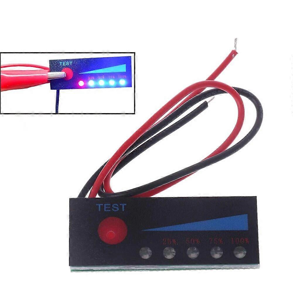 1S 2S 3S 4S 5S 6S 7S 18650 Li-ion Lipo Lithium 12V Acid Battery Level Indicator Tester LCD Display Meter Module Capacity