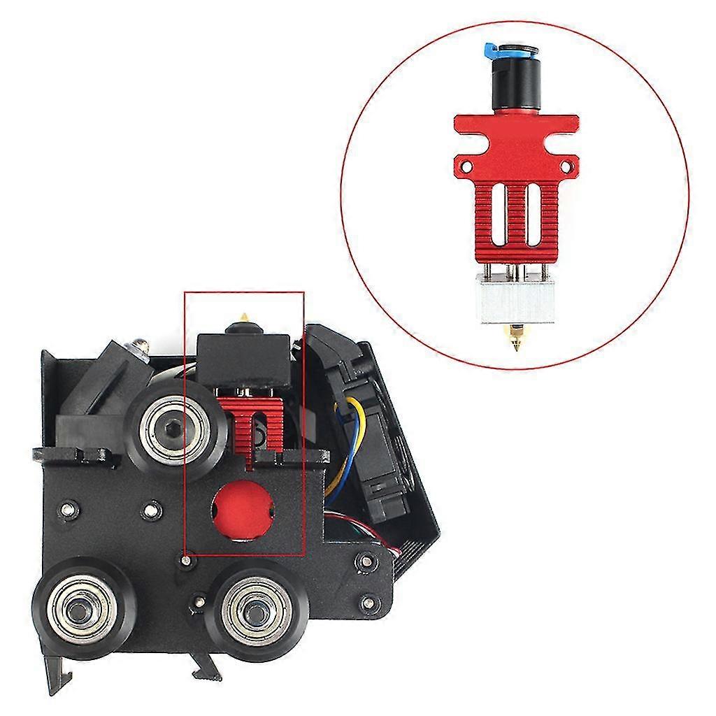 3d Printer Ender Cr-6 Secr5 Pro Extruder 1.75mm Nozzle Hotend Kit Accessories