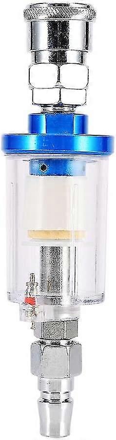 Compressor Water Filter, 1/4" 6mm Bsp Gun Air Line Filter Siphon