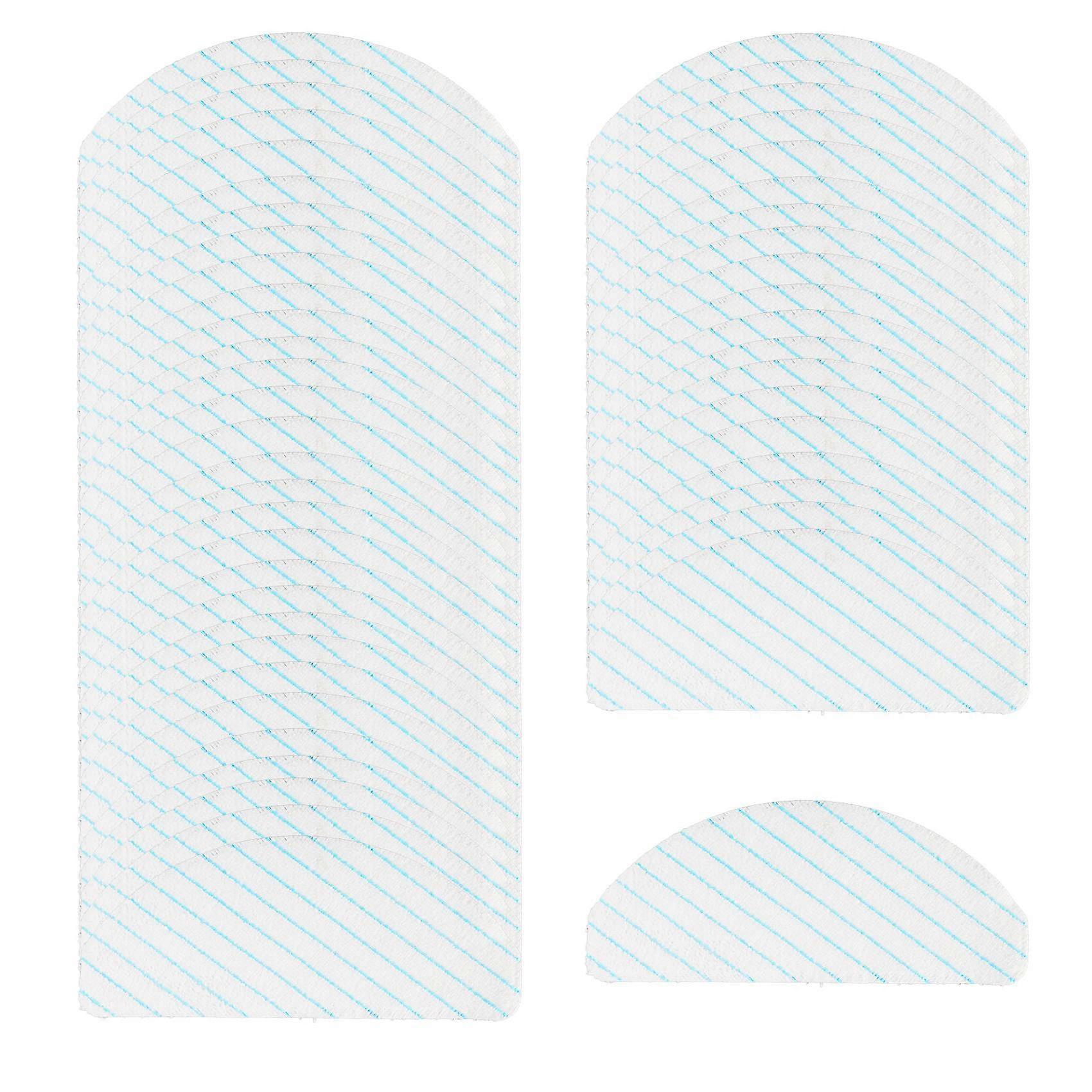 50Pcs Disposable Strong Rag Mop Cloths Pads Compatible Ecovacs Deebot OZMO