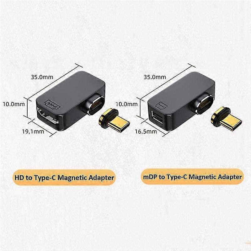 Type-c To -compatible 4k60hz Converter Adapter Type C Magnetic Adapter Data Transmit For