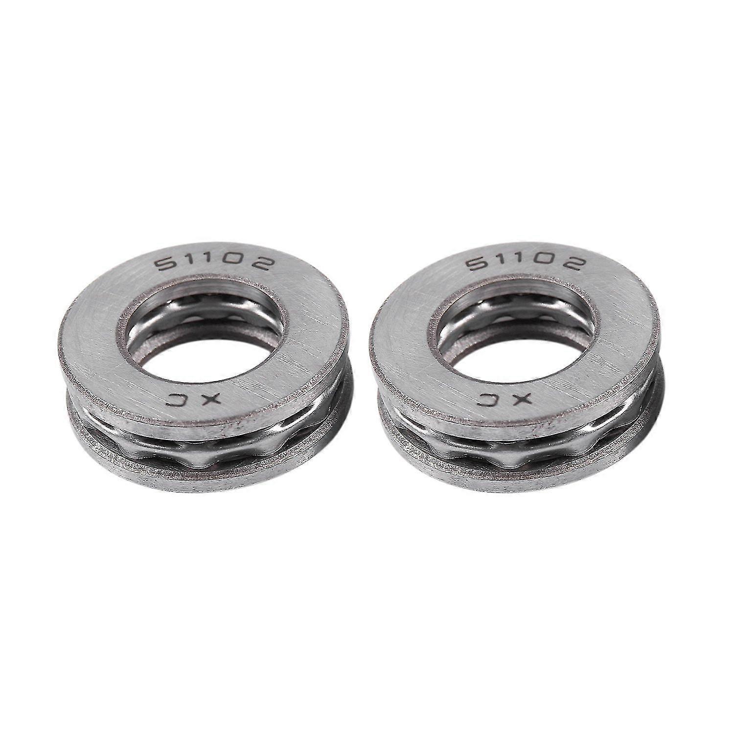 2 Pcs 15 X 28 X 9mm 51102 Single Direction Thrust